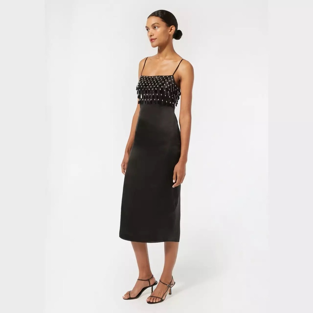 New Rhode XL Gabriella Ink Tassels Dress